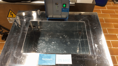 Gamme laboratoire: Cuves de Nettoyage par ultrasons Powersonic